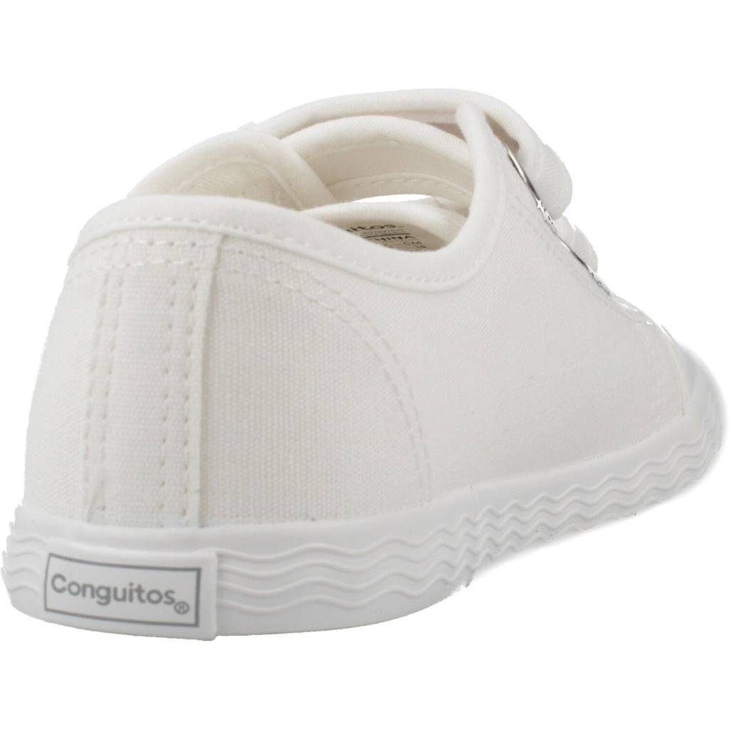 CONGUITOS CANVAS CASUAL SHOE en color WHITE  (3)