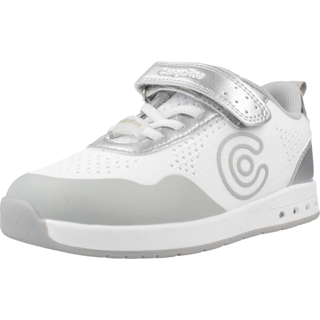 CONGUITOS LIGHT UP LED SNEAKER en color WHITE  (1)