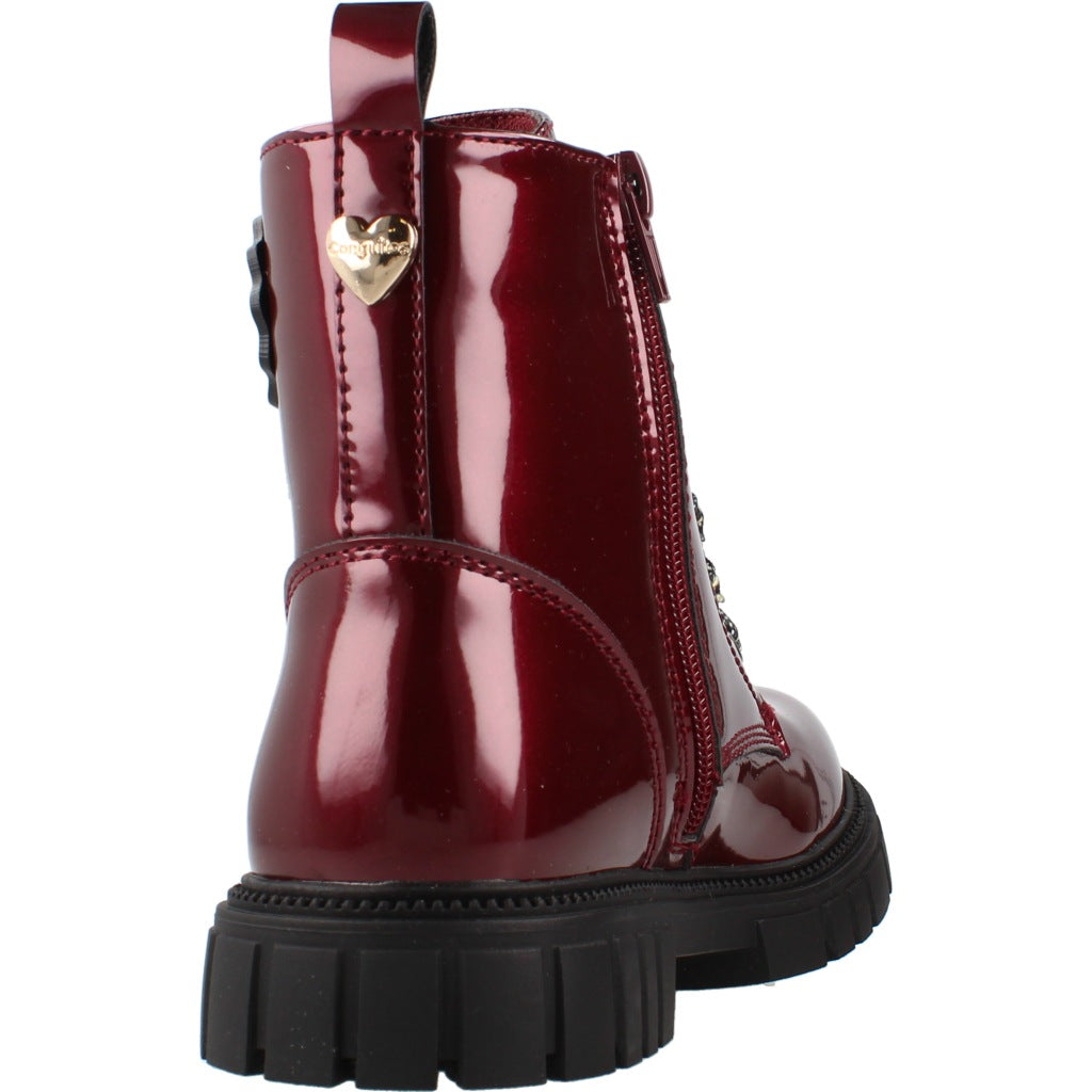 CONGUITOS COSH MILITARY  en color BURGUNDY  (3)