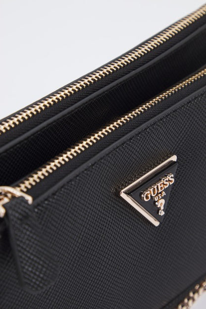 GUESS  NOELLE DBL POUCH en color BLA  (3)