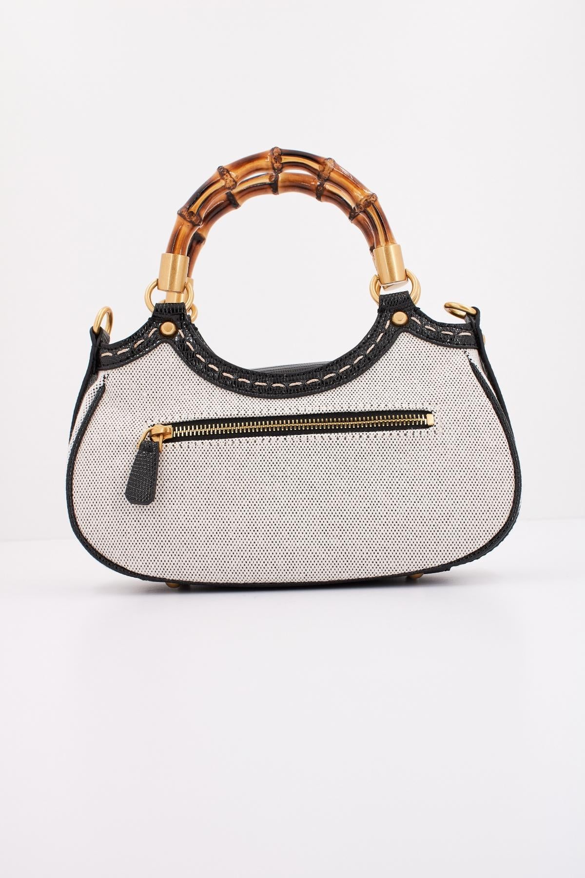 GUESS ZABRY MINI SATCHEL en color BLA  (3)