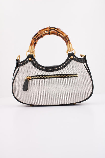 GUESS ZABRY MINI SATCHEL en color BLA  (3)