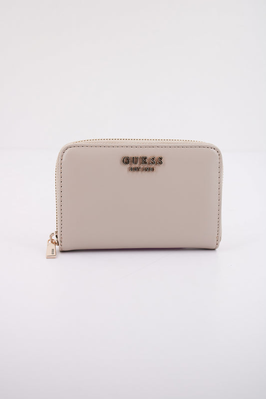 GUESS LAUREL SLGMEDIUM ZIP en color TAU  (1)