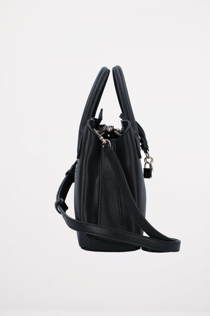 GUESS FEDANA ELITE SATCHEL en color BLA  (3)