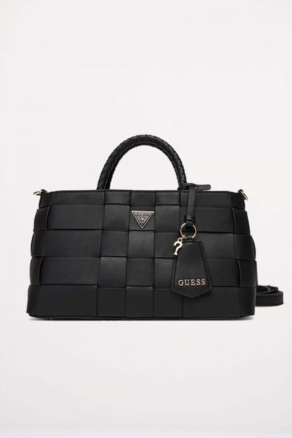 GUESS HWWG  SATCHEL en color BLA  (1)