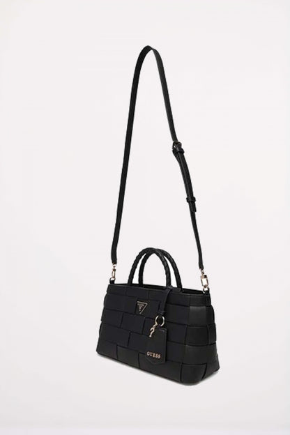 GUESS HWWG  SATCHEL en color BLA  (2)
