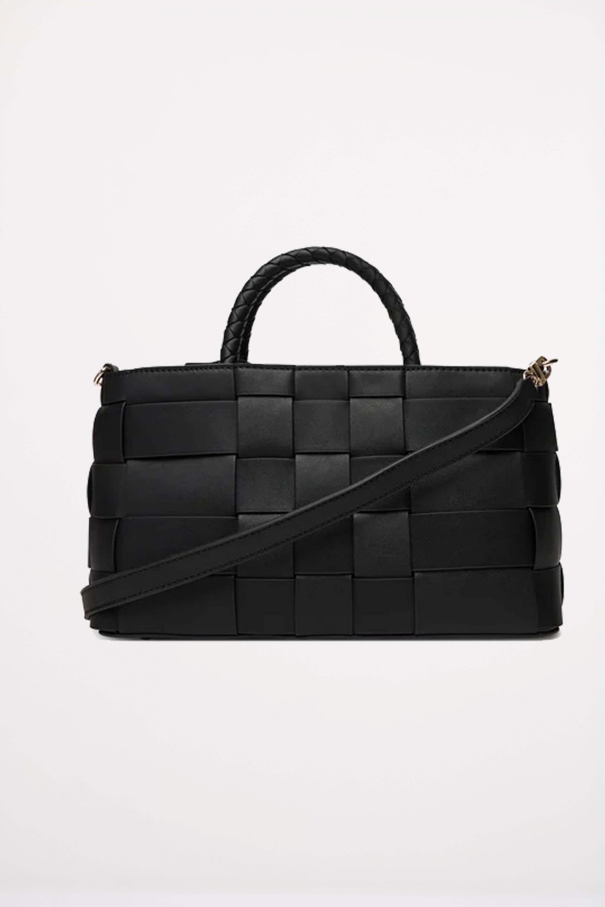 GUESS HWWG  SATCHEL en color BLA  (3)