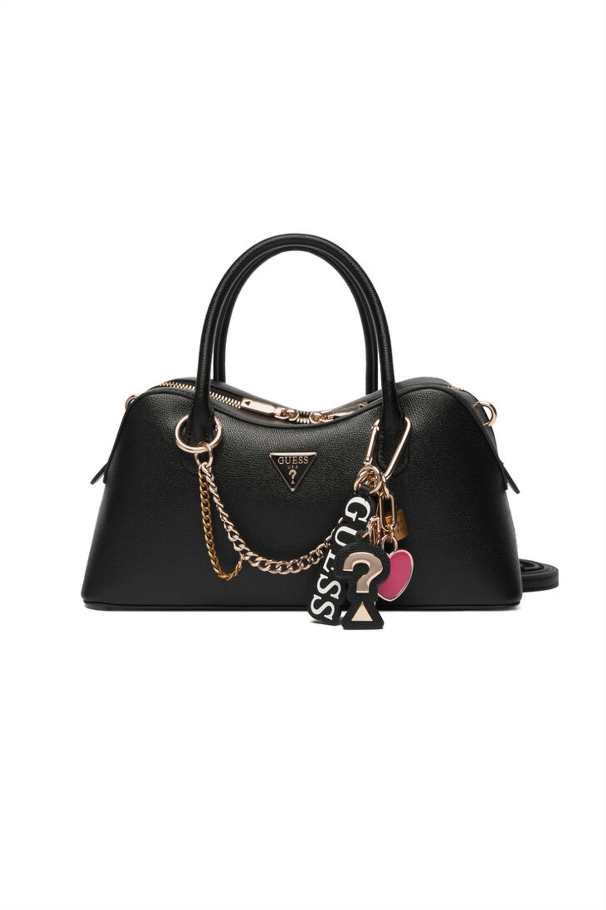 GUESS DAVINA SATCHEL en color BLA  (2)