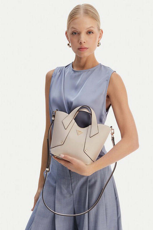 GUESS  DARCY MINI TOTE  en color STO  (1)
