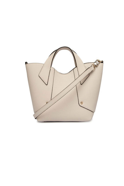GUESS  DARCY MINI TOTE  en color STO  (2)