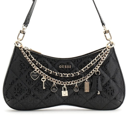 GUESS  LIBBY SHOULDER BAG  en color BLA  (3)