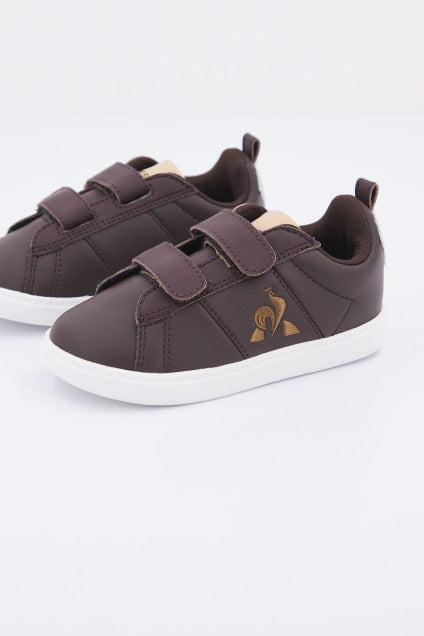 LE COQ SPORTIF COURTCLASSIC INF en color CHOCBROWN  (1)