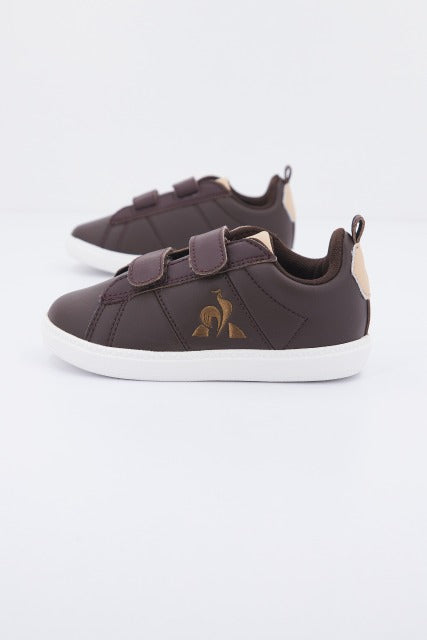 LE COQ SPORTIF COURTCLASSIC INF en color CHOCBROWN  (2)