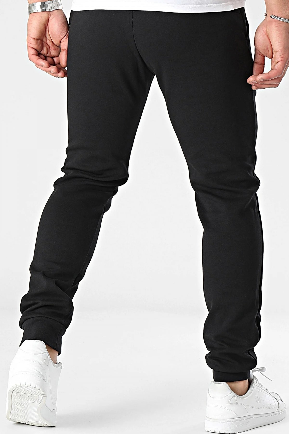 LE COQ SPORTIF ESS PANT SLIM N en color BLACK  (2)