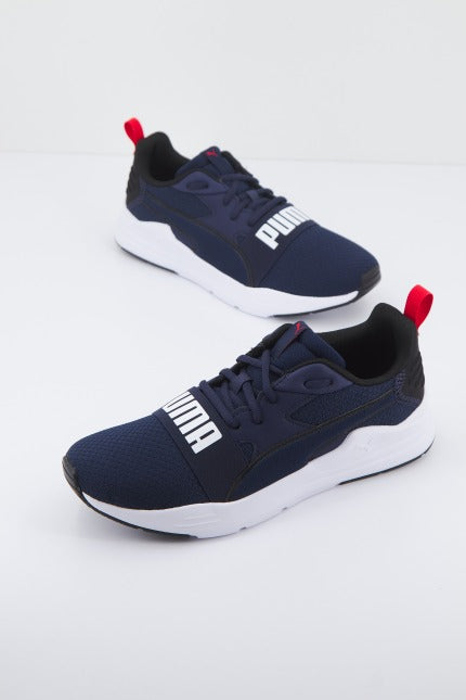PUMA WIRED RUN PURE en color NAVY  (1)
