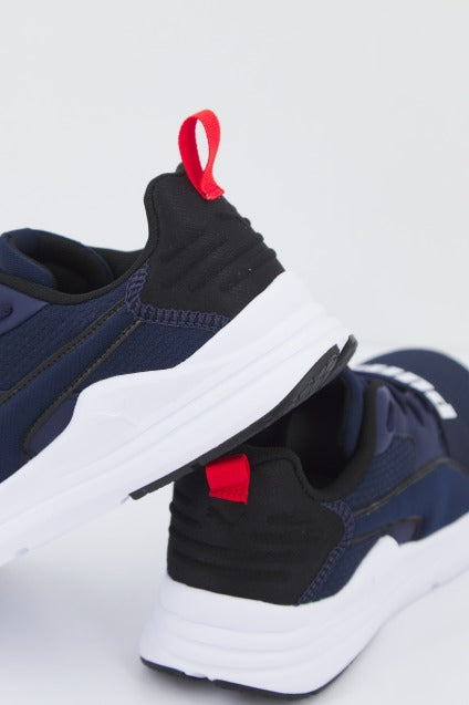 PUMA WIRED RUN PURE en color NAVY  (2)