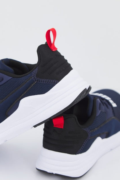 PUMA WIRED RUN PURE en color NAVY  (2)