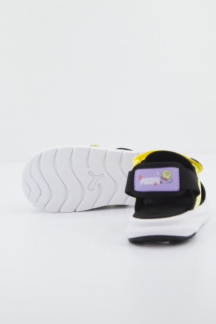 PUMA EVOLVE SANDAL S en color BLACK  (3)