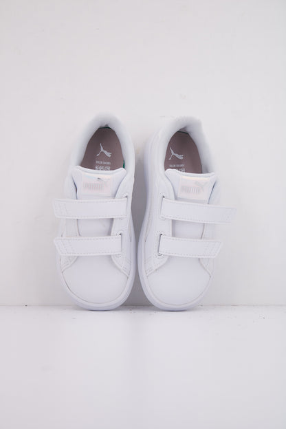 PUMA SMASH . HOLO . V en color WHITE  (3)