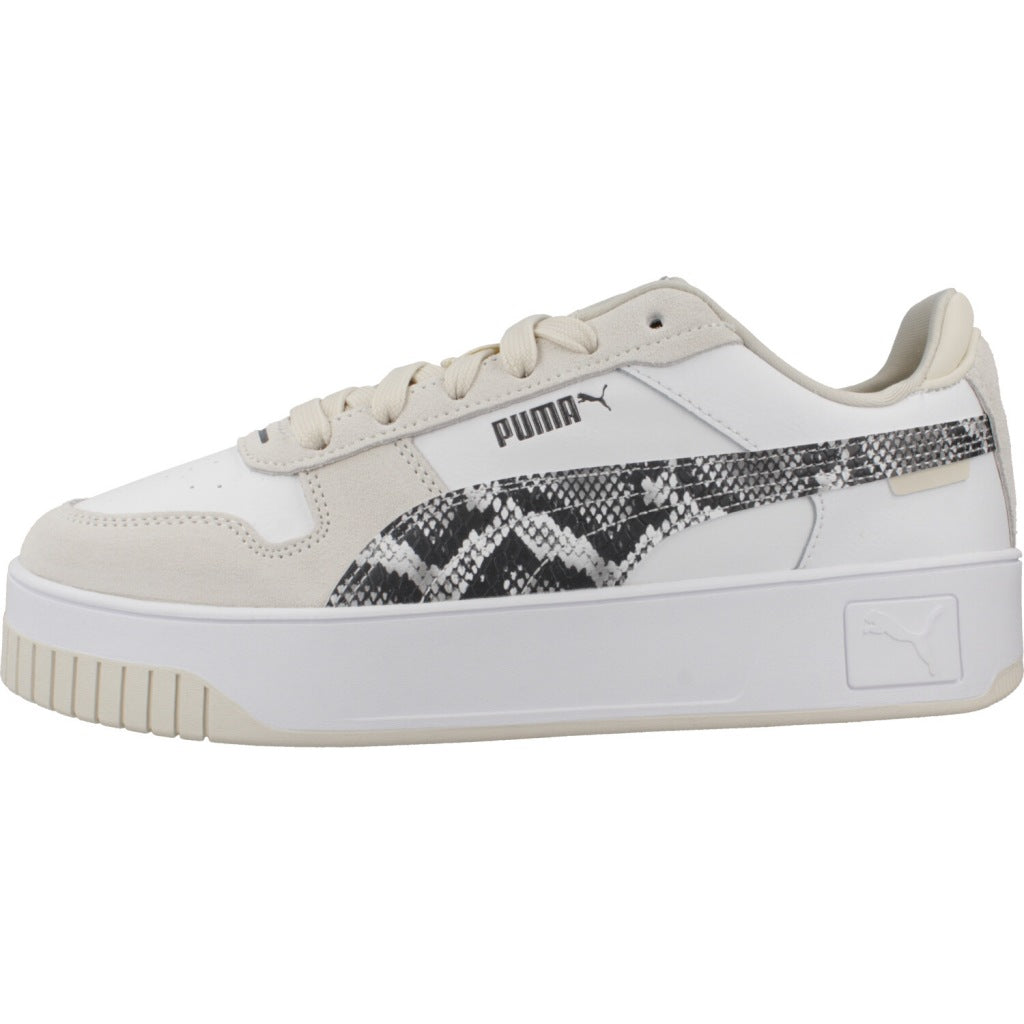 PUMA CARINA STREET SNAKE en color WHBKSN  (2)