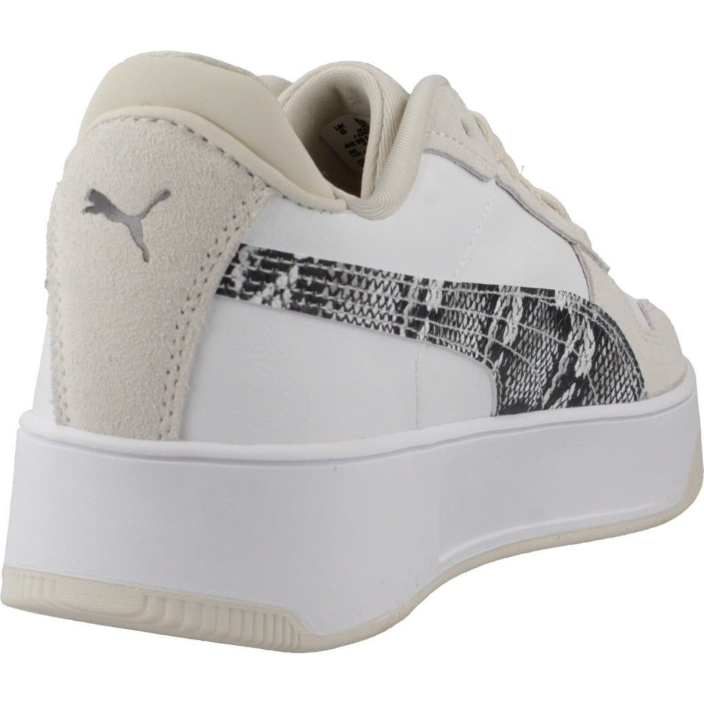 PUMA CARINA STREET SNAKE en color WHBKSN  (3)