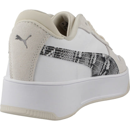 PUMA CARINA STREET SNAKE en color WHBKSN  (3)