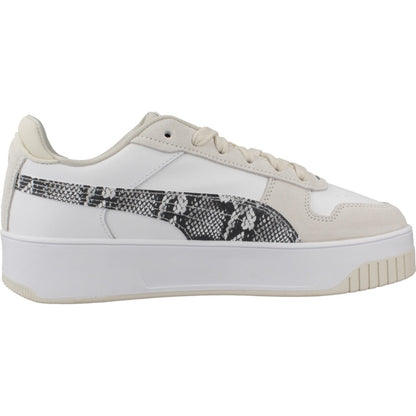 PUMA CARINA STREET SNAKE en color WHBKSN  (4)