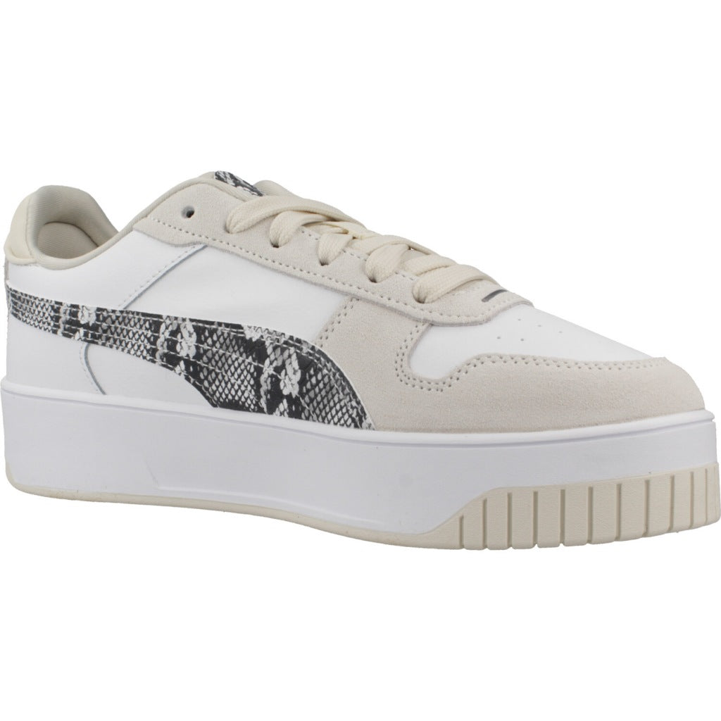 PUMA CARINA STREET SNAKE en color WHBKSN  (5)