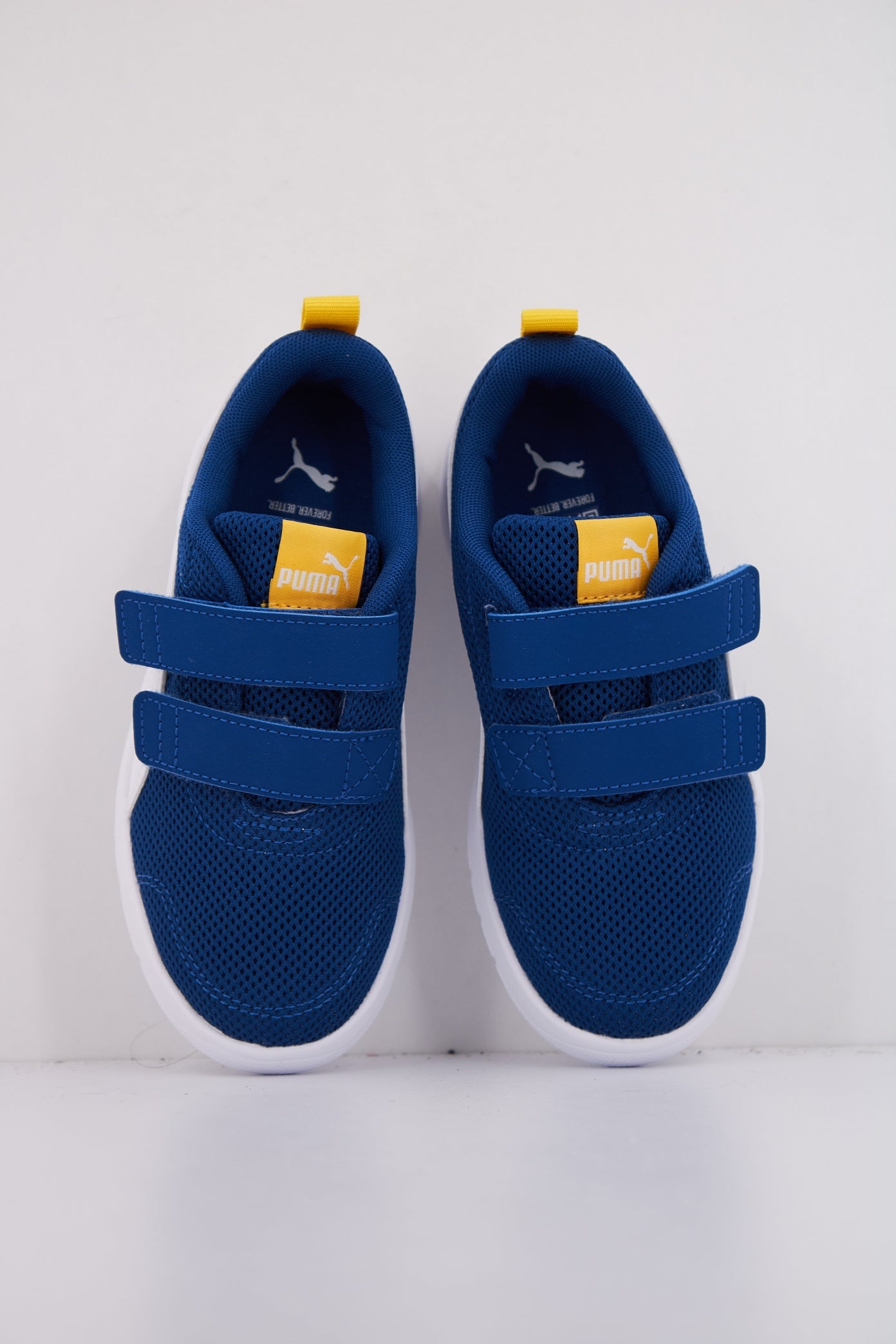 PUMA COURTFLEX V MESH PS en color BLUE  (3)