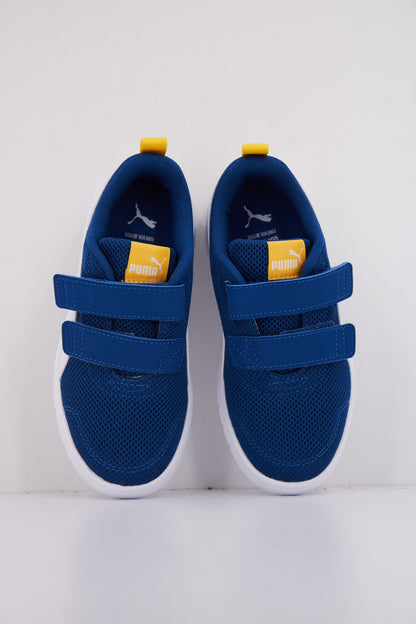 PUMA COURTFLEX V MESH PS en color BLUE  (3)