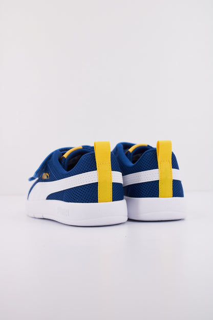 PUMA COURTFLEX V MESH PS en color BLUE  (4)