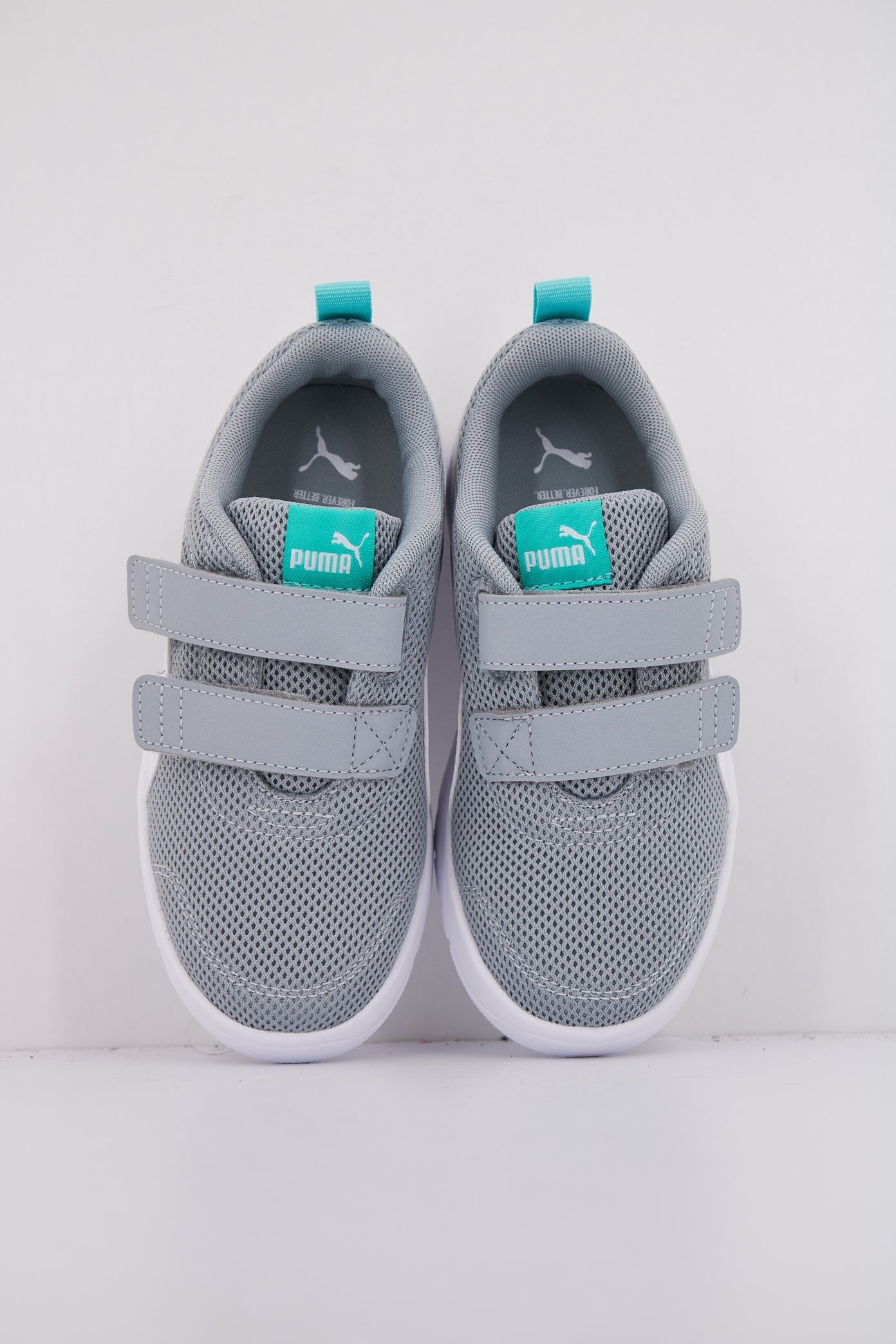 PUMA COURTFLEX V MESH PS en color GRAY  (3)