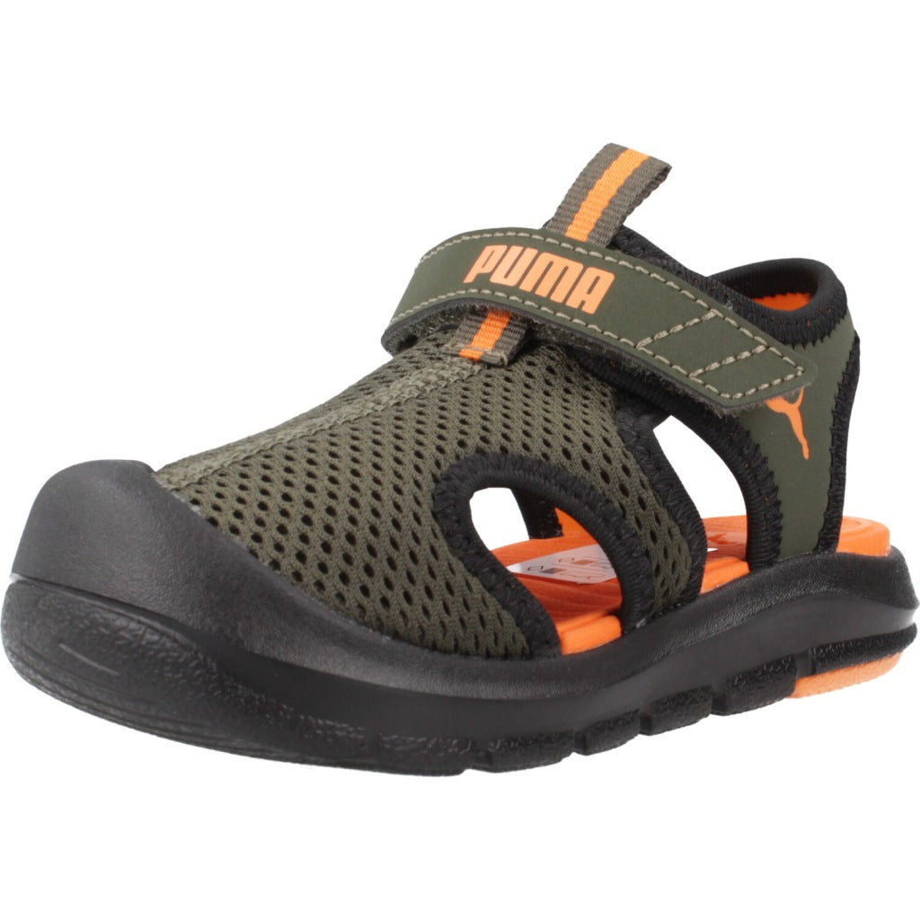 PUMA FUN RACER SANDAL MES en color GREEN  (1)