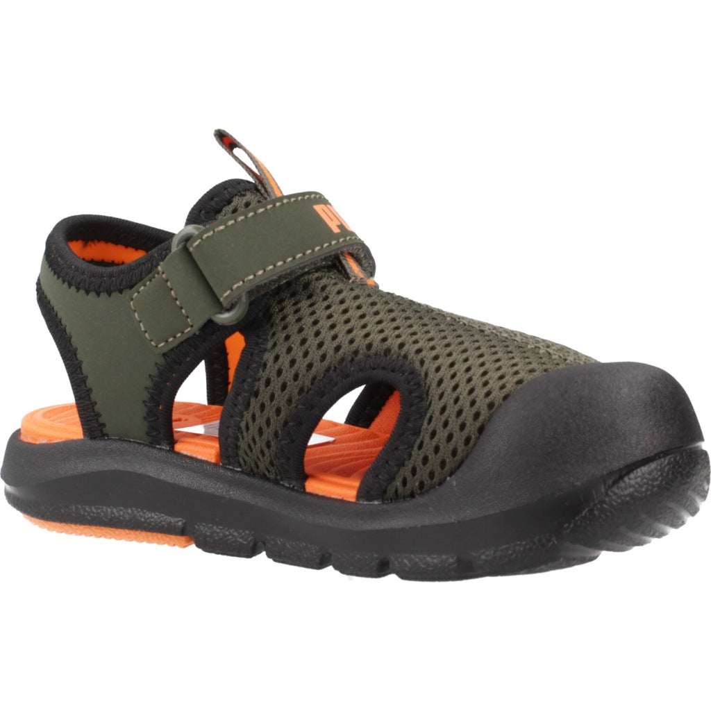 PUMA FUN RACER SANDAL MES en color GREEN  (5)