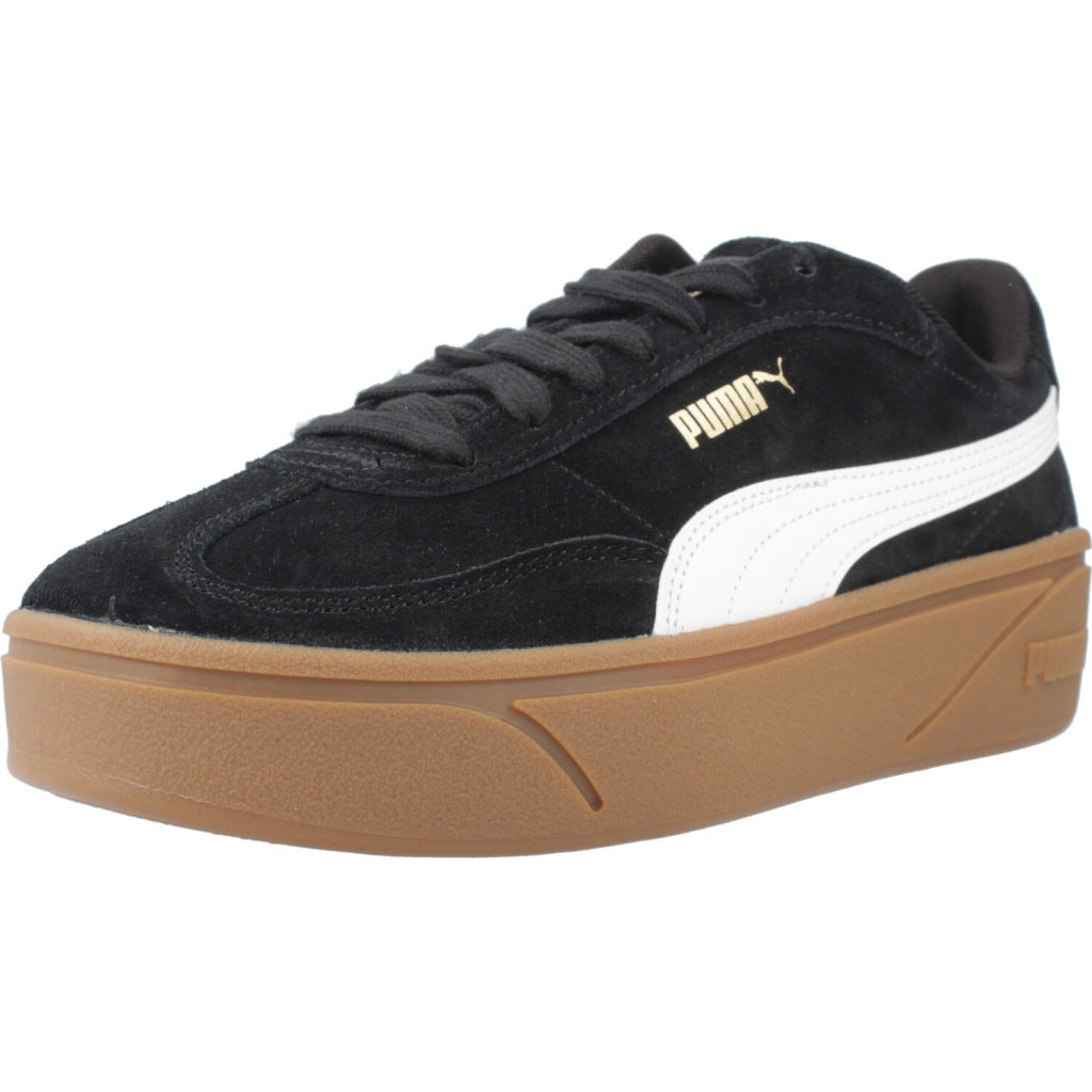 PUMA CLUB II ERA PLATFORM en color BLACK  (1)