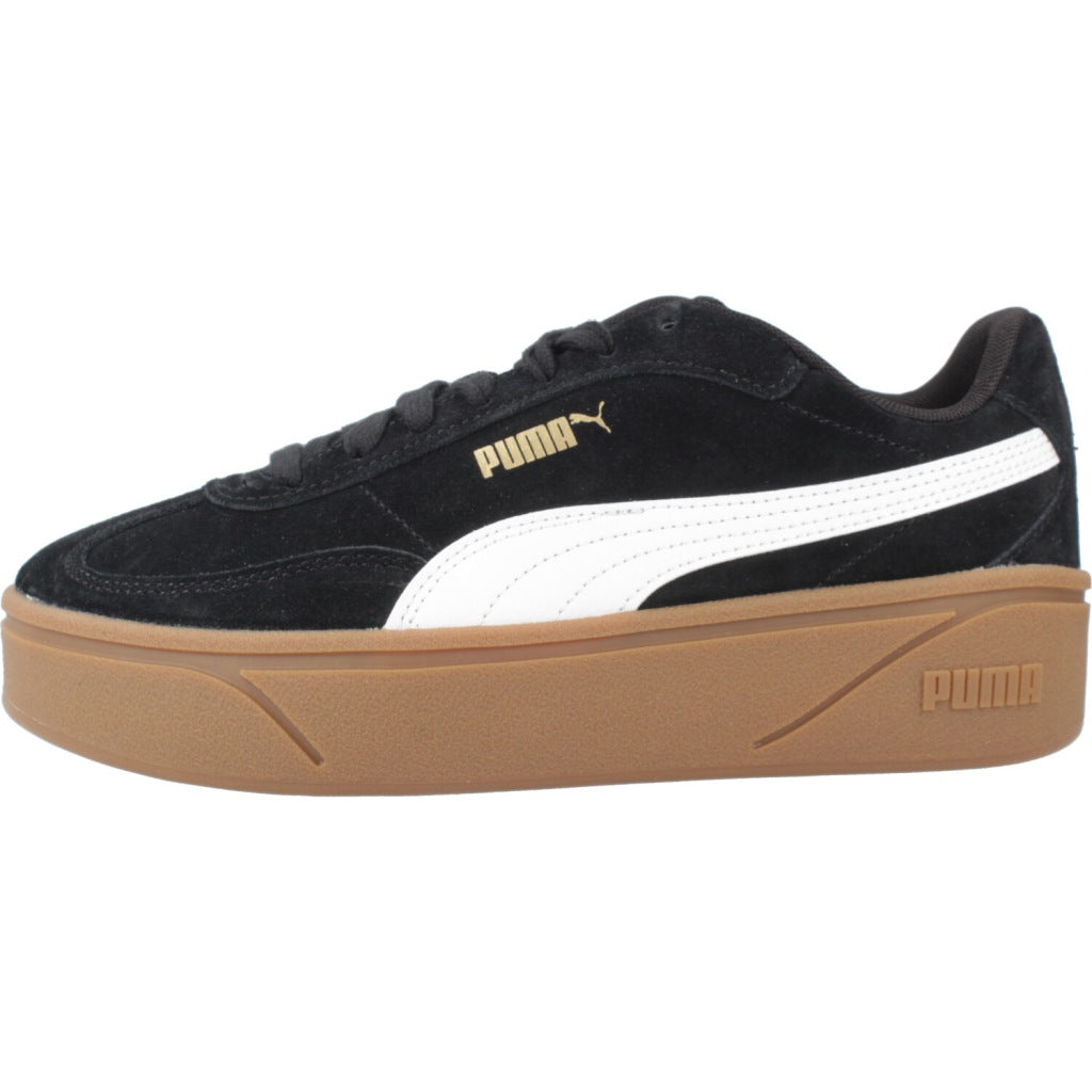 PUMA CLUB II ERA PLATFORM en color BLACK  (2)