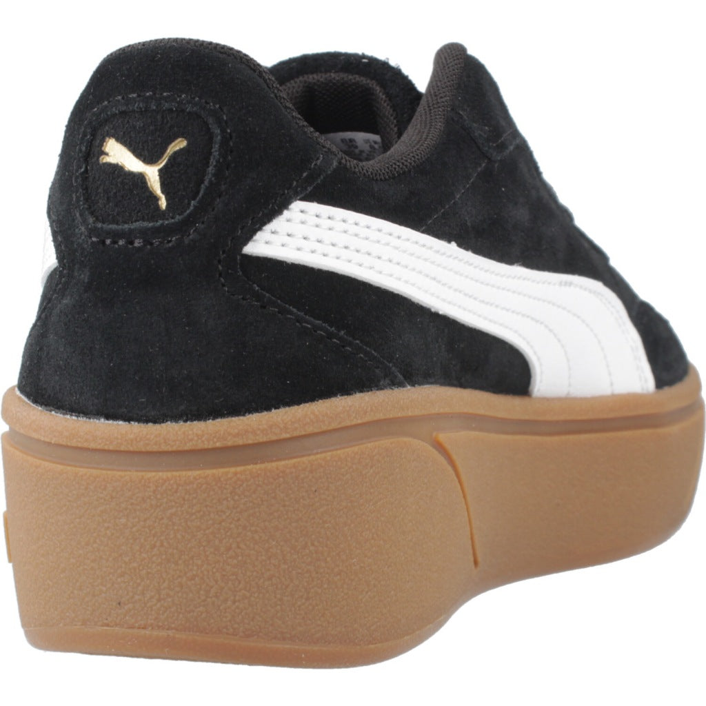 PUMA CLUB II ERA PLATFORM en color BLACK  (3)