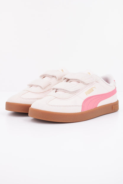 PUMA CLUB II ERA V PS en color PINK  (2)