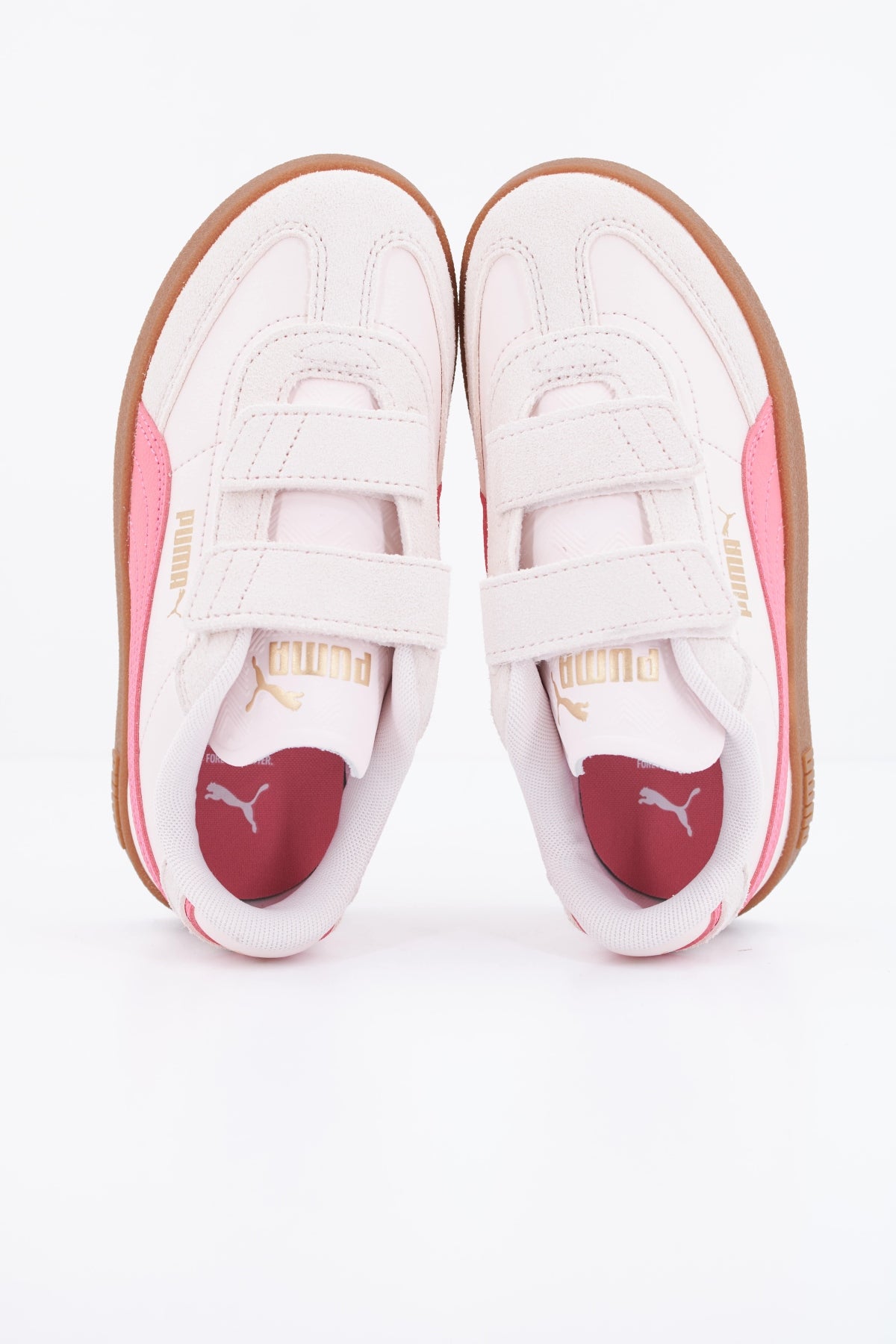 PUMA CLUB II ERA V PS en color PINK  (3)