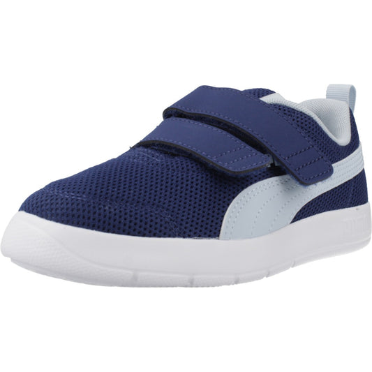 PUMA COURTFLEX V MESH en color BLUE  (1)