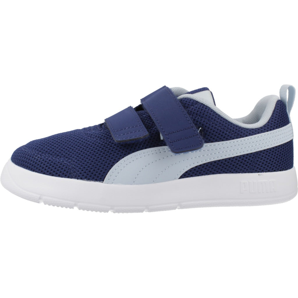 PUMA COURTFLEX V MESH en color BLUE  (2)