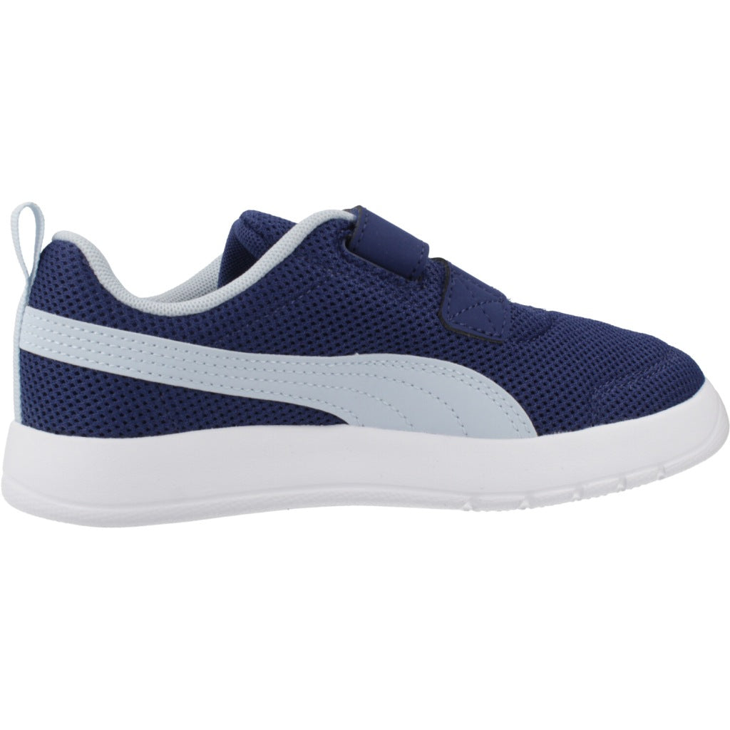PUMA COURTFLEX V MESH en color BLUE  (4)