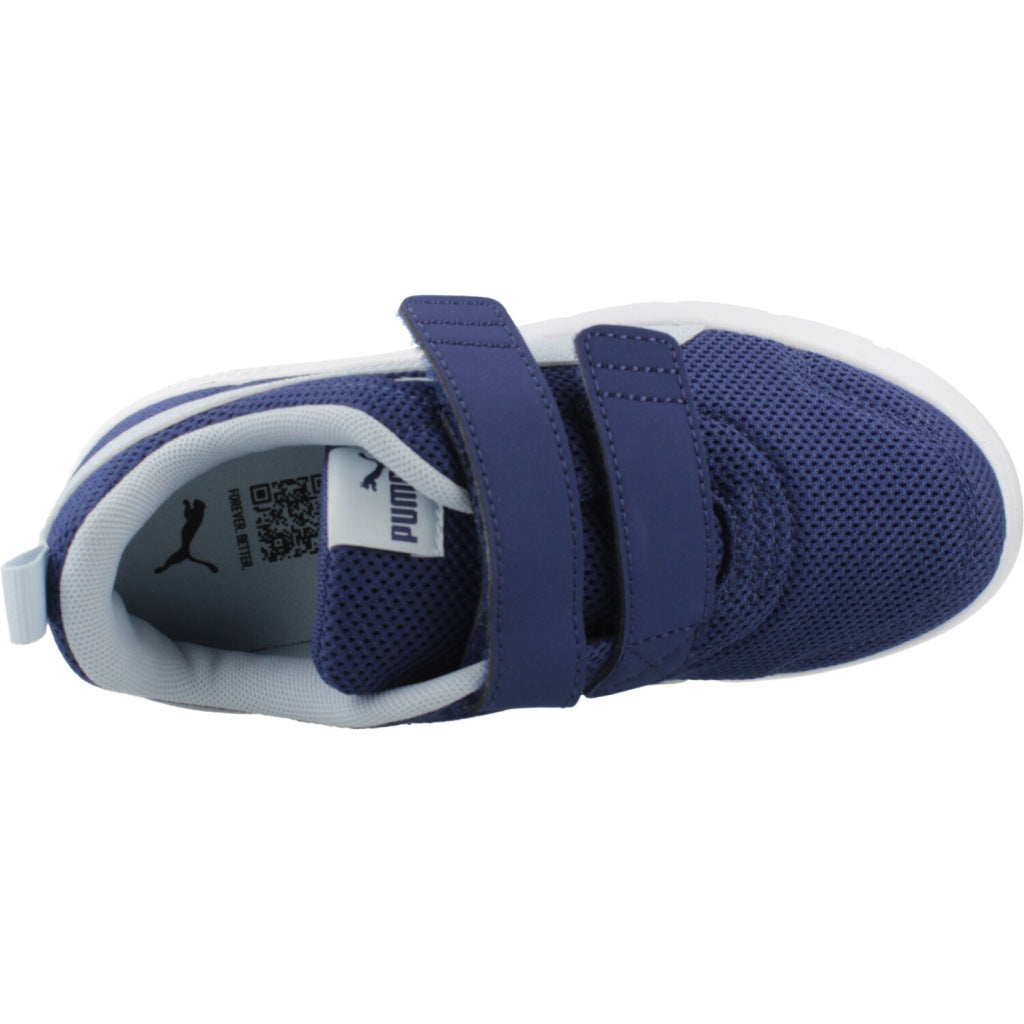 PUMA COURTFLEX V MESH en color BLUE  (7)