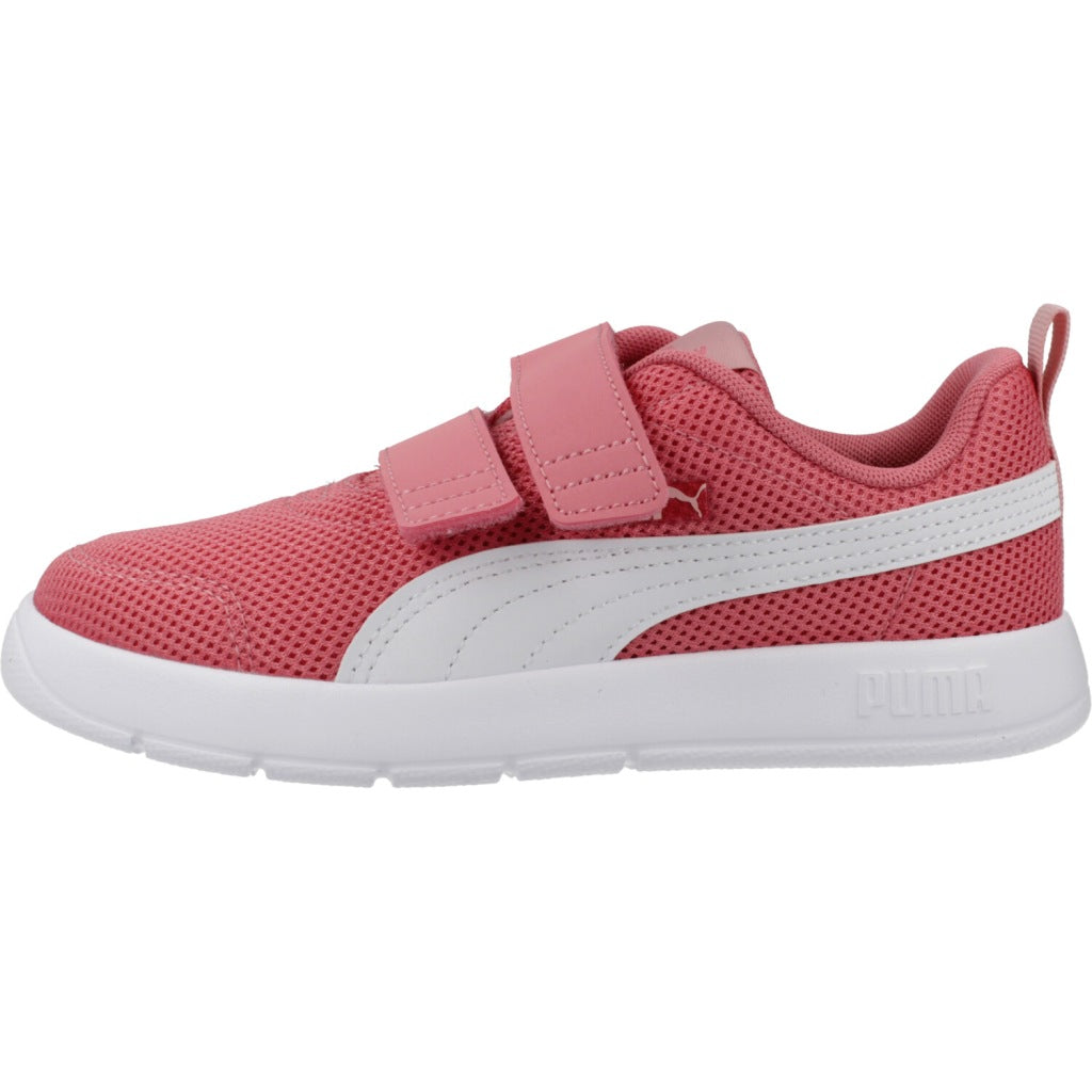 PUMA COURTFLEX V MESH en color PINK  (2)