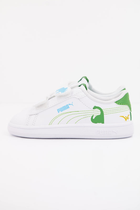 PUMA SMASH . DINO V en color WHITE  (1)