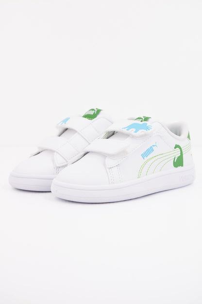 PUMA SMASH . DINO V en color WHITE  (2)
