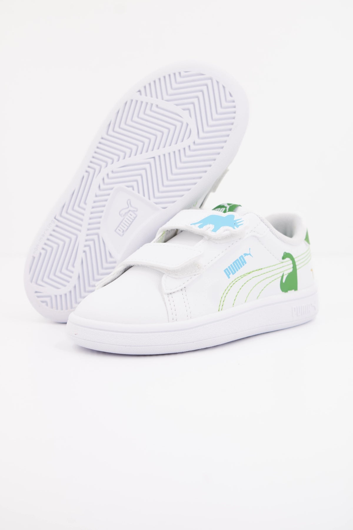 PUMA SMASH . DINO V en color WHITE  (5)
