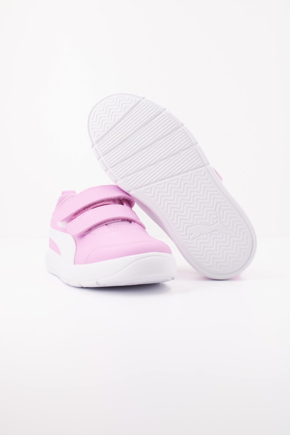 PUMA COURTFLEX V V PS en color PINK  (5)