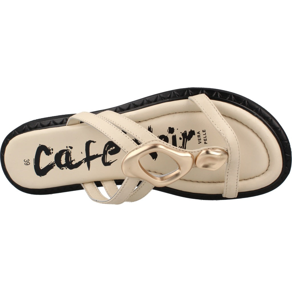 CAFENOIR  SANDALIA CIABATTA  en color W  (7)