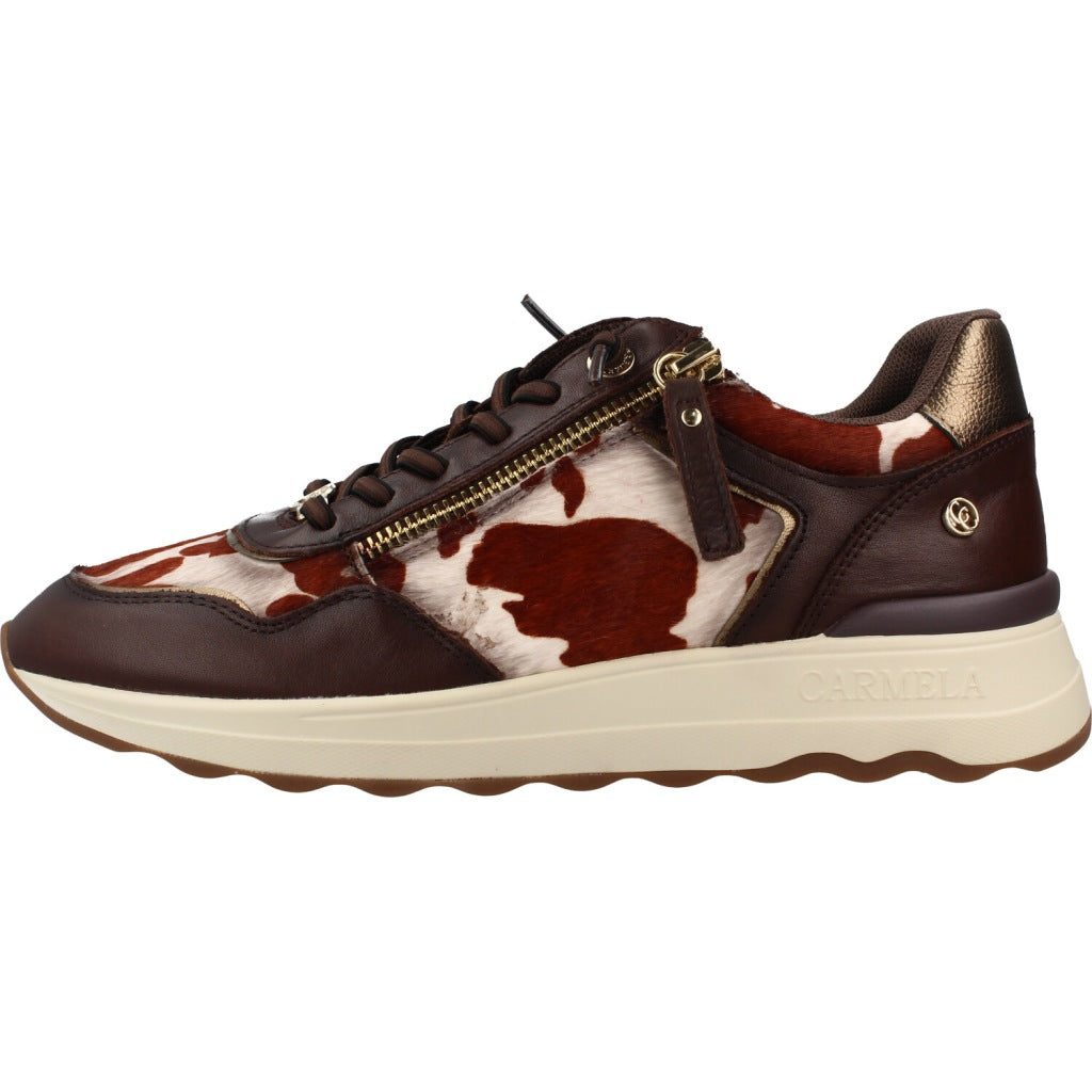 CARMELA C ZAPATO SRA en color MARRON  (2)
